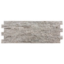 Moon Grey Ledger 3D Panel 6"x24" Natural Marble Wall Tile - Full Truckload