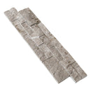 Moon Grey Ledger 3D Panel 6"x24" Natural Marble Wall Tile - Full Truckload
