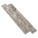 Moon Grey Ledger 3D Panel 6"x24" Natural Marble Wall Tile - Full Truckload