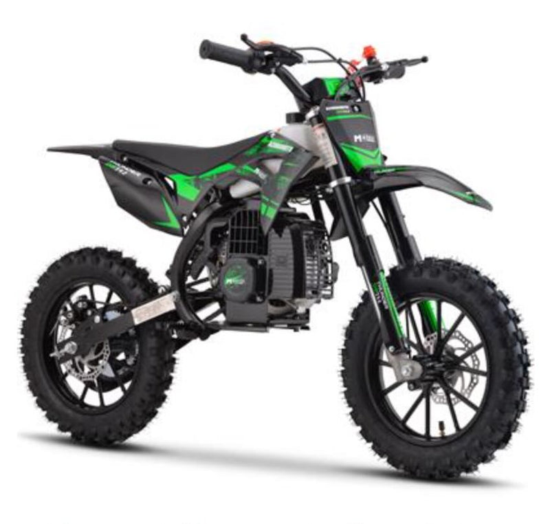 MotoTec Thunder 50cc 2-Stroke Kids Gas Dirt Bike Wellbots Free