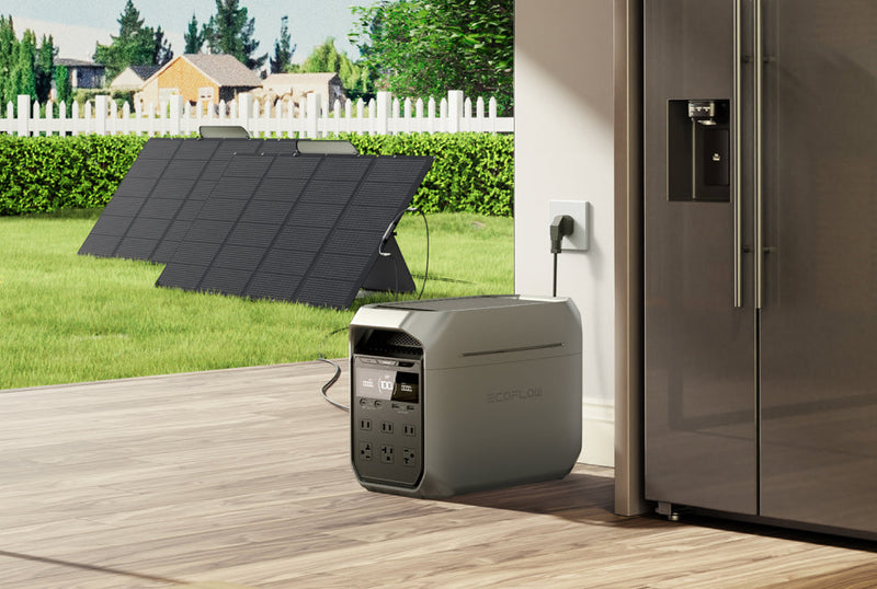 Ecoflow Delta 3 Plus + 2 paneles solares de 110 W