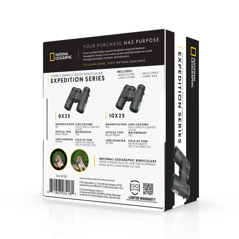 Binoculares National Geographic Expedition Series 10x25