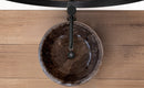 Narcist Brown Marble Vessel Sink High-Gloss Polished