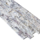 New York Ledger 3D Panel 6"x24" Natural Marble Wall Tile - Full Truckload