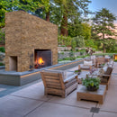 Noce Brown Ledger 3D Panel 6"x24" Natural Marble Wall Tile - Full Truckload