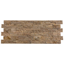 Noce Brown Ledger 3D Panel 6"x24" Natural Marble Wall Tile - Full Truckload