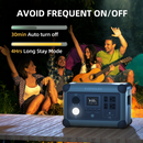 Central eléctrica portátil NODSOLEX Oasis de 600 W