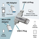 Copia de seguridad de fotos PBN-TEC Omega de 64 GB
