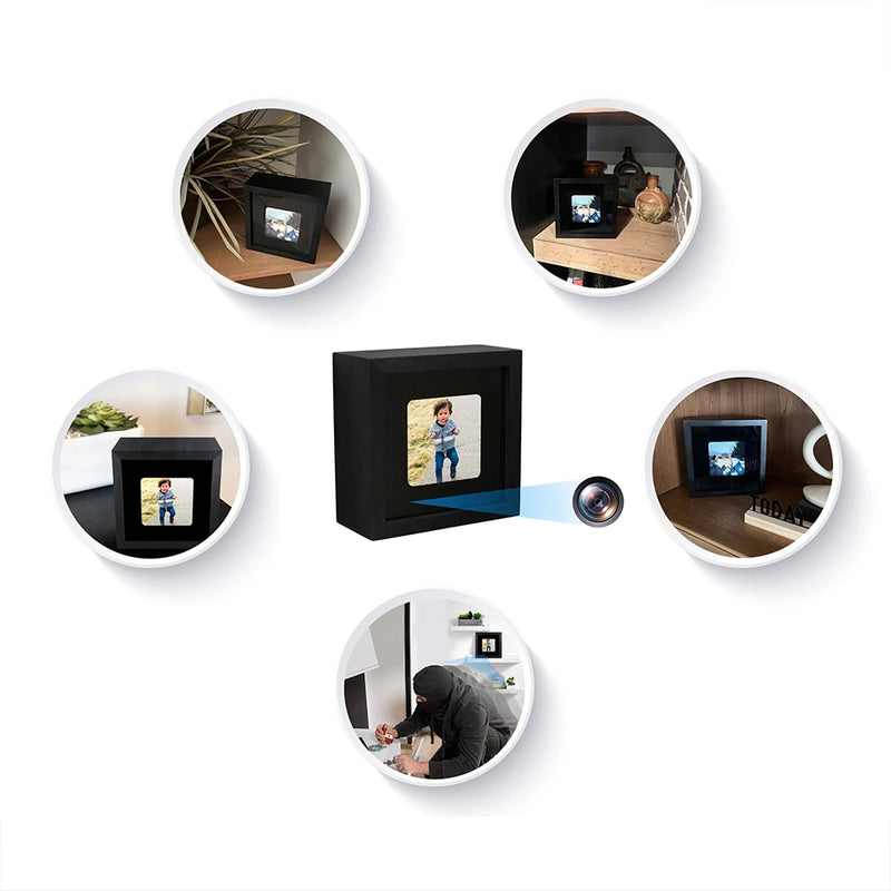 PBN-TEC Cam-Vox Photo Frame 1080P 128GB DVR - 9 Hours Continuous ...