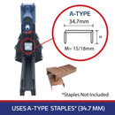 Pneumatic Carton Stapler – Type A