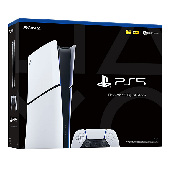 Sony - PlayStation 5 Slim Console Digital Edition - White
