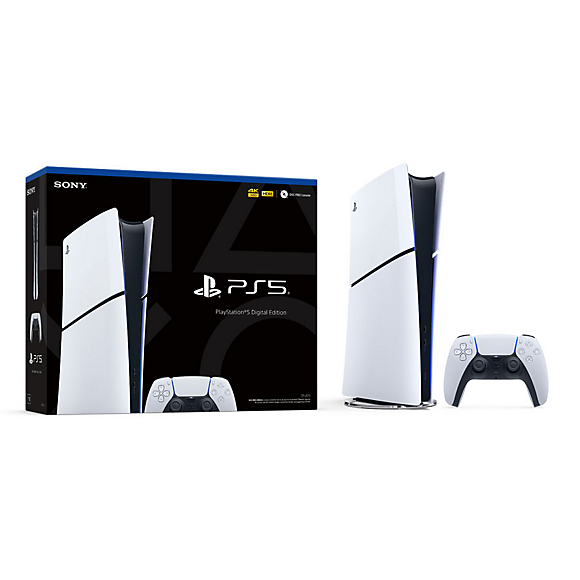 Sony - PlayStation 5 Slim Console Digital Edition - White