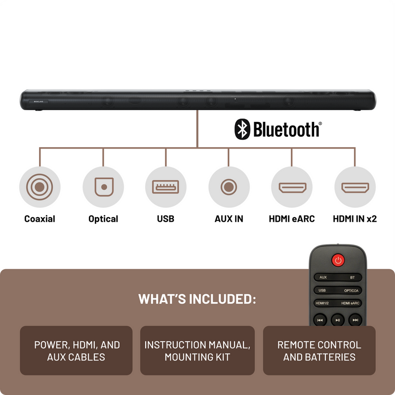 Enclave Eclipse 5.1.2 Dolby Atmos Sound Bar