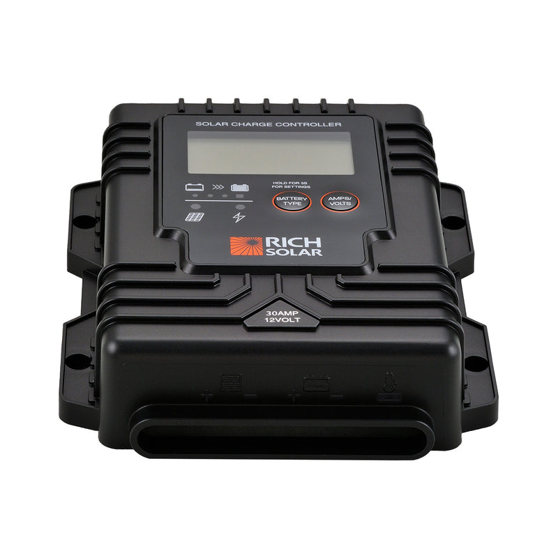 Controlador de carga solar PWM impermeable Rich Solar BRAVO de 30 A | 30 A