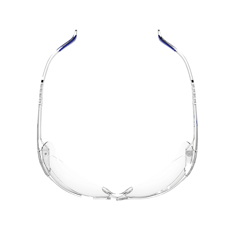 Panoramic Safety Glasses with Side Shields for High Impact Protection