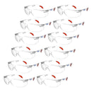 Panoramic Safety Glasses with Side Shields for High Impact Protection