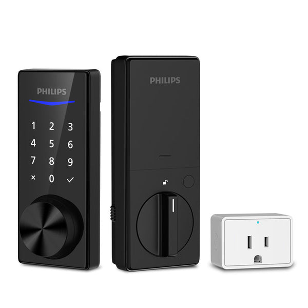 Philips Wi-Fi/Bluetooth Smart Deadbolt Door Lock- DDL240X-15HBG