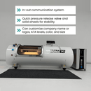 Airvida Ultra  1.3-2.0 ATA Hard Shell Lying Hyperbaric Chambers