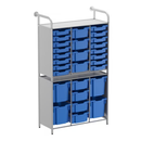 Gratnells Callero Tall Flexi Store Starter Unit  16.9x40.2x71.5in