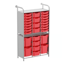 Gratnells Callero Tall Flexi Store Starter Unit  16.9x40.2x71.5in