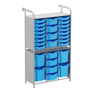 Gratnells Callero Tall Flexi Store Starter Unit  16.9x40.2x71.5in