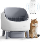 ECO PET SUPPLY Self-Cleaning Automatic Litter Box with APP Control- White