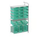 Gratnells Callero Tall Maker Store Adder Unit  16.9x39.4x64in