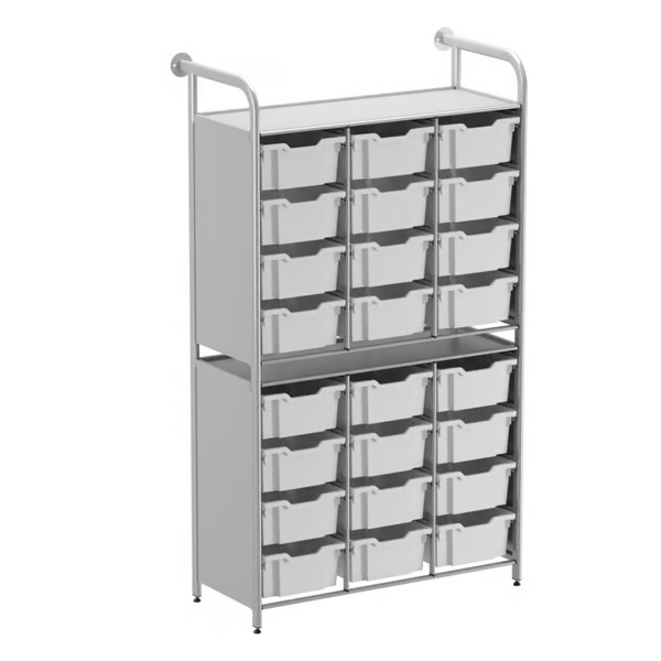 Gratnells Callero Tall High-Store Starter Unit  16.9x40.2x71.5in