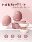 Momcozy Mobile Flow™ Hands-Free Breast Pump Cozy Red-M9