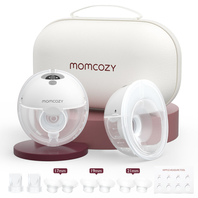 Momcozy All-in-one Wearable Breast Pump Quill Grey-M5