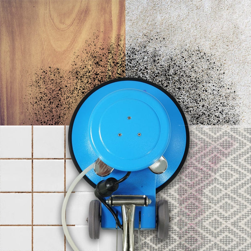 Prolux FM15P 17" Commercial Floor Buffer, Scrubber, and Stripper W/ Solution Spray Tank