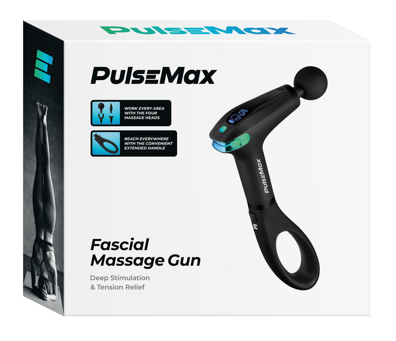 Pistola de masaje con mango extendido Reathlete PulseMax
