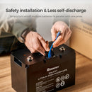 Renogy RBT100LFP12S - Batería de fosfato de hierro y litio inteligente de 12 V y 100 Ah