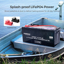 Renogy Deep Cycle 24V 100Ah Core lithium battery  with Self-heating function