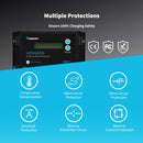 Renogy RCC20VOYP - Controlador de carga solar a prueba de agua Renogy New Edition Voyager 20A PWM, 20 A