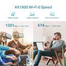 Extensor de rango Wi-Fi 6 Tp-Link AX1800