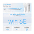Extensor de rango Wi-Fi 6E Tp-Link AXE5400