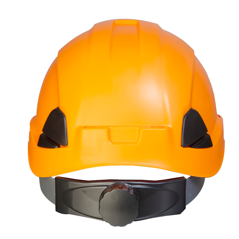 Que Rescue Hat Rescue Hard Hat with Adjustable 6 Point Suspension