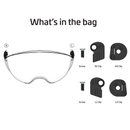 Retractable Eye Shield for Hard Hats 6 Series