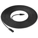 Cable de extensión para panel solar Rich Solar de calibre 10 con conectores macho y hembra | 22,8 m (juego), rojo y negro