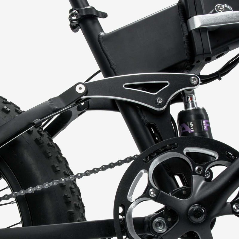Ridel Todo Terreno, Cuadro Plegable, Bicicleta Eléctrica Tripster 48v 500w