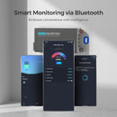 Inversor de batería de onda sinusoidal pura Renogy 12V 2KW 120V con interruptor de transferencia