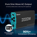 Kit solar completo Renogy de 400 W y 12 voltios con dos baterías AGM/LiFePO4 de ciclo profundo de 100 Ah