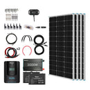 Kit solar completo Renogy de 400 W y 12 voltios con dos baterías LiFePO4 de 100 Ah
