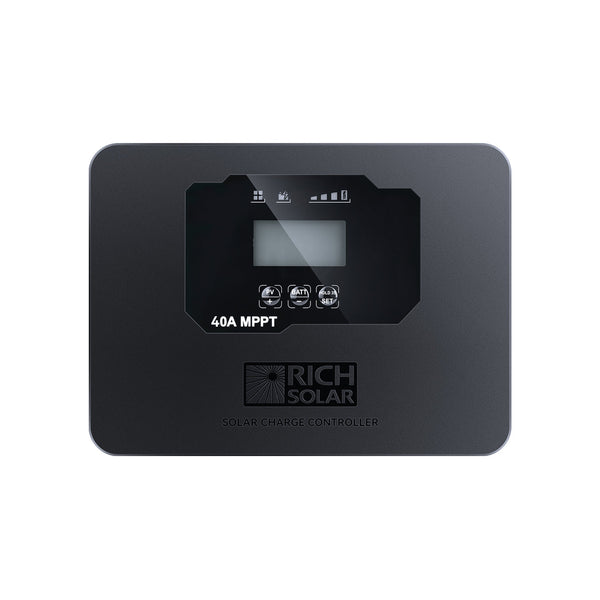 Rich Solar BRAVO FLUSH 40 | 40 Amp Flush Mount MPPT Solar Charge Controller