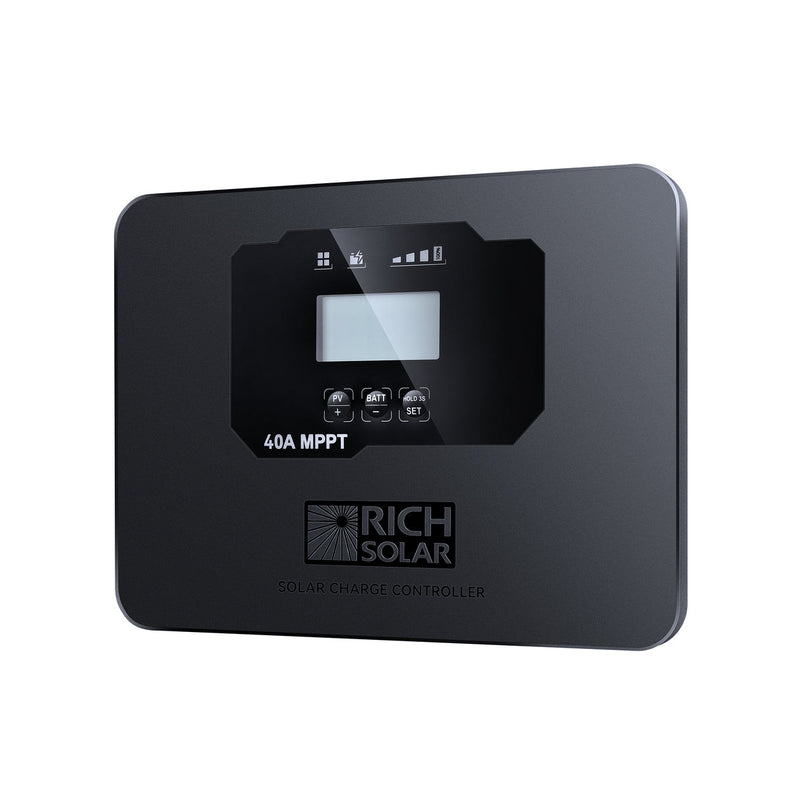 Rich Solar BRAVO FLUSH 40 | 40 Amp Flush Mount MPPT Solar Charge Controller