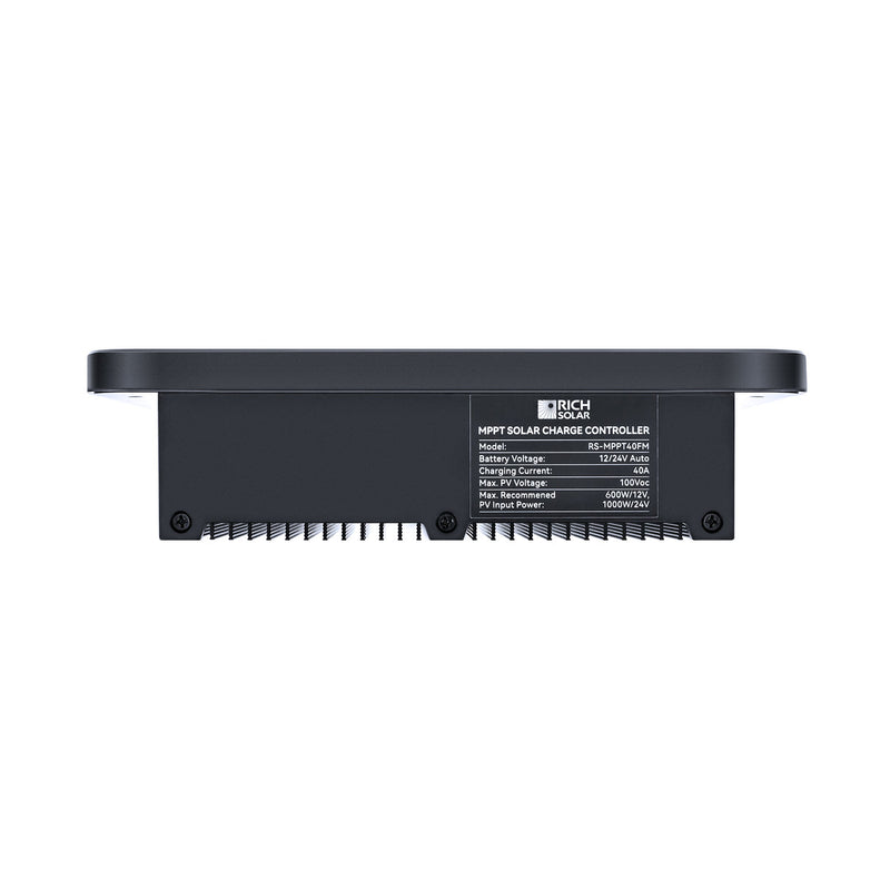 Rich Solar BRAVO FLUSH 40 | 40 Amp Flush Mount MPPT Solar Charge Controller