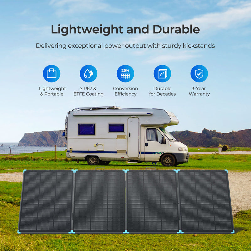 Renogy 100W N-type Portable Lightweight Solar Suitcase