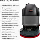 RT50D 22" Self-Propelled Commercial Floor Scrubber Machine