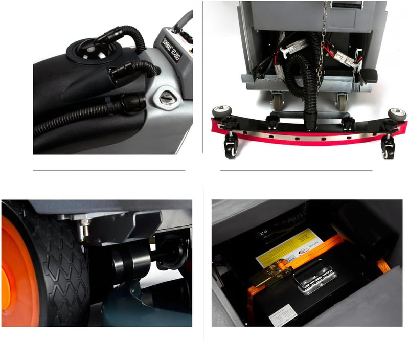 RT50D 22" Self-Propelled Commercial Floor Scrubber Machine